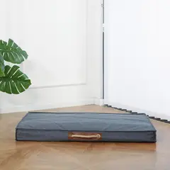 PETIZOOS - Colchón Cama Para Perro 100X66X8 Cm Gris