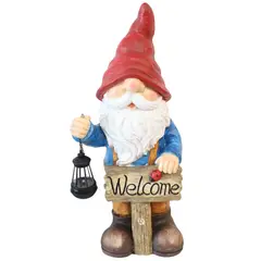 JUST HOME COLLECTION - Nomo Figura Decorativa Solar 73cm