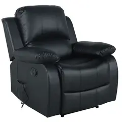 undefined - Sillón Reclinable 1 Cuerpo Calentador Masajeador Atlanta