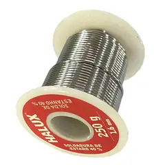 HALUX - Soldadura Estaño 40% 1.6 Mm 250 G