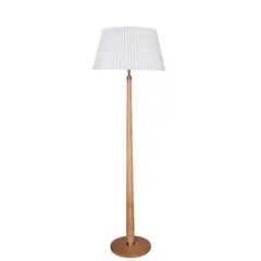 JUST HOME COLLECTION - Lampara Pie Clasica 1 Luz E27 Natural