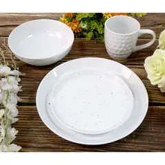 JUST HOME COLLECTION - Juego de Vajilla 6 Puestos 24 Piezas Cardi