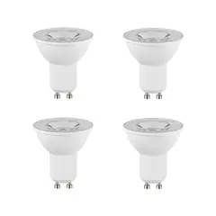 DAIRU - Set de 3 Led Gu10 4w Luz Cálida Certificado