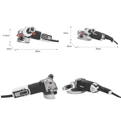 UBERMANN - Pulidora 4-1/2 Pulgada + Pulidora 9 Pulgadas