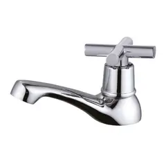 SENSI DACQUA - Grifería Lavamanos Sencilla Cruz Cromo