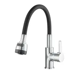 SENSI DACQUA - Grifería Lavaplatos Monocontrol Lia Mueble Negra