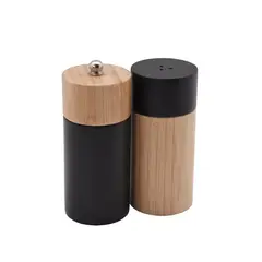 JUST HOME COLLECTION - Set Especieros Bambu Bicolor