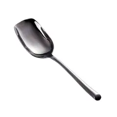 JUST HOME COLLECTION - Cuchara Servir Arroz Acero Inoxidable 26 cm Plateado