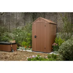 KETER - Caseta Bodega Jardín Plástica Darw 1.25x1.16x2.05 Metros