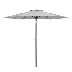 JUST HOME COLLECTION - Parasol Lateral 2,7 Metros sin Base Taupe