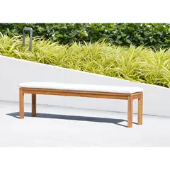 JUST HOME COLLECTION - Banco Sofa para Exteriores Jardín En Madera Acacia 160X35Cm