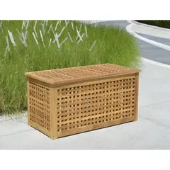 undefined - Baul Madera Acacia Para Terraza 50x98x50 Just Home Collection