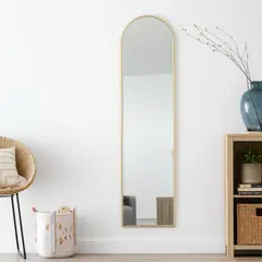 JUST HOME COLLECTION - Espejo Decorativo Curve 30x120 Dorado