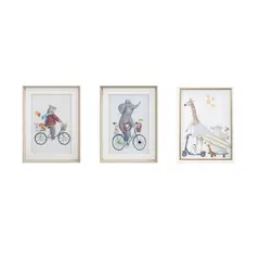 JUST HOME COLLECTION - Cuadro Infantil Jirafa 30x40