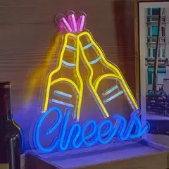 JUST HOME COLLECTION - Lámpara LED Neón Bat Cheers