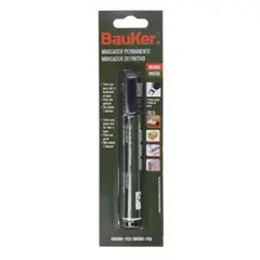 BAUKER - Marcador Permanente Negro