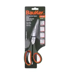 BAUKER - Tijera Pequena Mango Ergonomico