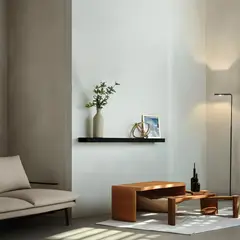 JUST HOME COLLECTION - Repisa Flotante 120x25x3.8cm Blanco