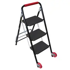 BAUKER - Escalera 2En1 Carro De Carga