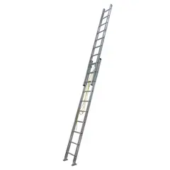 UBERMANN - Escalera 6.48m 24 Peldaños Extension Aluminio 136k T1a
