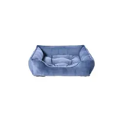 PETIZOOS - Cama 55x50cm Mascota Azul