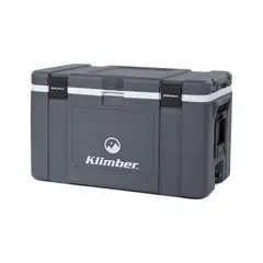 KLIMBER - Nevera Plástica 70 Litros sin Ruedas Professional en Polipropileno Hard Negra