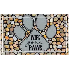 JUST HOME COLLECTION - Tapete Entrada Coco 45x75cm Wipe Paws