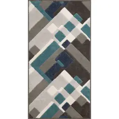 JUST HOME COLLECTION - Tapete Pie De Cama Floyd Geo 57x110 Cm