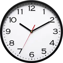 CASA BONITA - Reloj Pared 30 Cm Negro