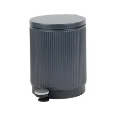 JUST HOME COLLECTION - Papelero Pedal Soft Strip 5 Litros