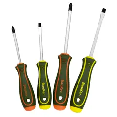 BAUKER - Juego Destornilladores 4 Piezas