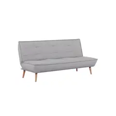 NON BRANDED - Sofa Cama Chicago 95x194x89 cm Gris Oscuro