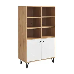 JUST HOME COLLECTION - Vitrina Tonga 2 Puertas 39x79.7x137 cm