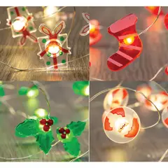 undefined - Luces de Navidad Led 10 Luces Surtido