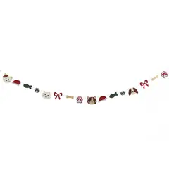 undefined - Guirnalda Mascota Navidad 16 Unidades 180 cm