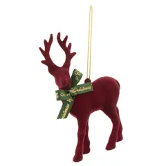 DEAR SANTA - Adorno de Árbol de Navidad Reno 13cm