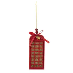 DEAR SANTA - Adorno para Árbol Navideño Cabina Teléfono