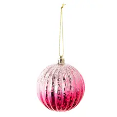 DEAR SANTA - Bola de Navidad Calabaza Bicolor 8 cm Top Secret