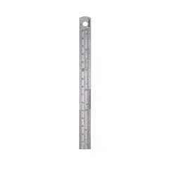 BAUKER - Regla Acero Inoxidable 6