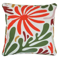 JUST HOME COLLECTION - Cojin Boho Flores 45x45 Multicolor