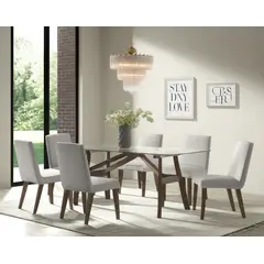 undefined - Lampara Colgante Monti 2 Luces E27 Bronce