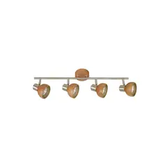 JUST HOME COLLECTION - Barra Montes 4 Luces Gu10 Natural