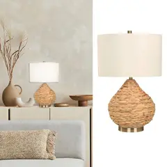 JUST HOME COLLECTION - Lámpara Mesa Ostiense 1 Luz E27 Cobre