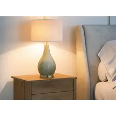 JUST HOME COLLECTION - Lampara Mesa Veneto 1 Luz E27 Dorado