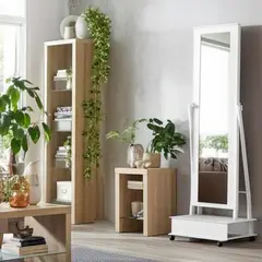 JUST HOME COLLECTION - Espejo Joyero 45x158 Blanco