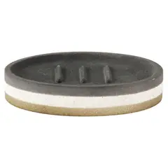 JUST HOME COLLECTION - Jabonera Resina Etniko 14x9.3 Cm