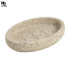 JUST HOME COLLECTION - Jabonera Stripe Resin Natural