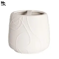 JUST HOME COLLECTION - Portacepillo Ceramic Art Blanco