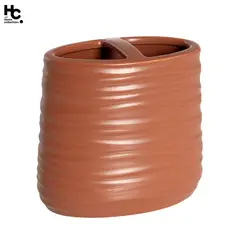 JUST HOME COLLECTION - Portacepillo Ceramic Art Blanco