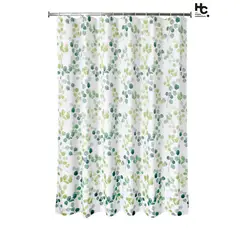 JUST HOME COLLECTION - Cortina Bano Tela Eco Leaf 178x180 Cm